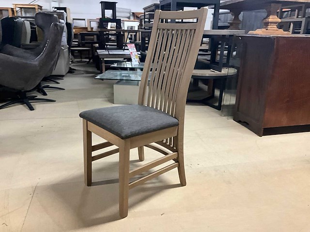 Houten eetkamerstoel (6x) - afbeelding 9 van  10