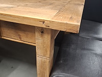 Houten eetkamertafel met 6 stoelen - afbeelding 6 van  6