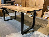 Houten eetkamertafel - afbeelding 1 van  12