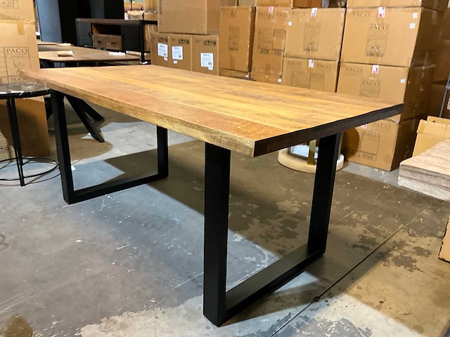 Houten eetkamertafel - afbeelding 6 van  12