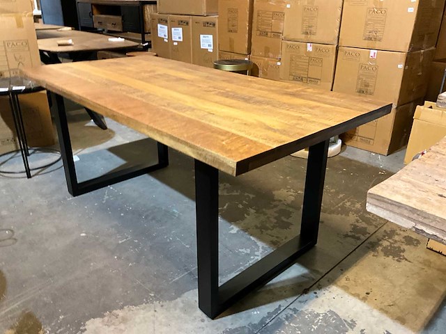 Houten eetkamertafel - afbeelding 7 van  12