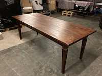 Houten eetkamertafel - afbeelding 2 van  4