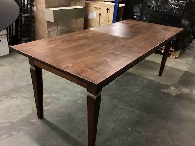 Houten eetkamertafel - afbeelding 3 van  4