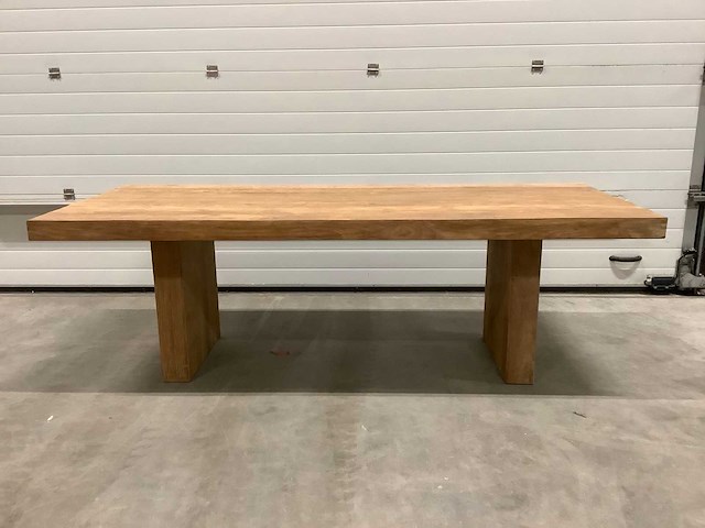 Houten eetkamertafel - afbeelding 2 van  6