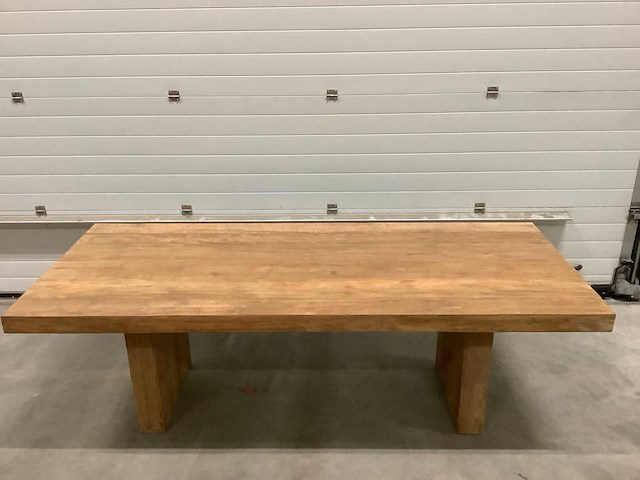 Houten eetkamertafel - afbeelding 3 van  6