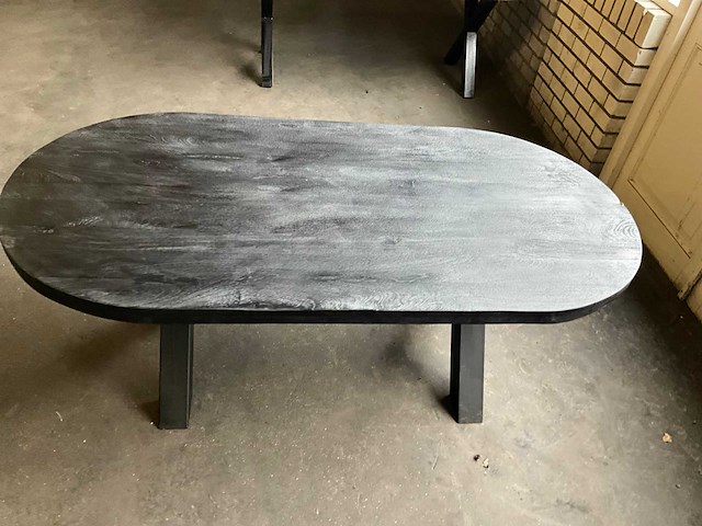 Houten eetkamertafel - afbeelding 8 van  9