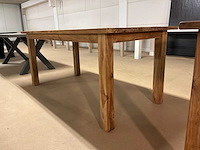 Houten eetkamertafel - afbeelding 2 van  10