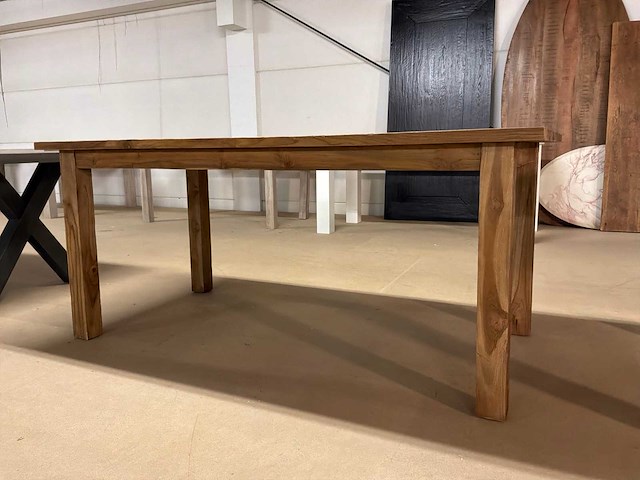 Houten eetkamertafel - afbeelding 4 van  10