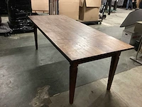 Houten eetkamertafel - afbeelding 4 van  4