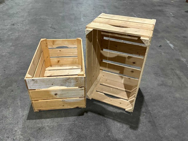 Houten fruitkist (2x) - afbeelding 4 van  11