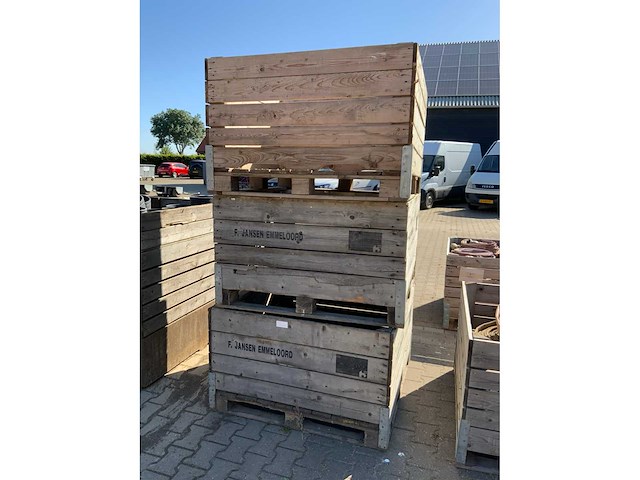Houten fruitkist - afbeelding 2 van  5