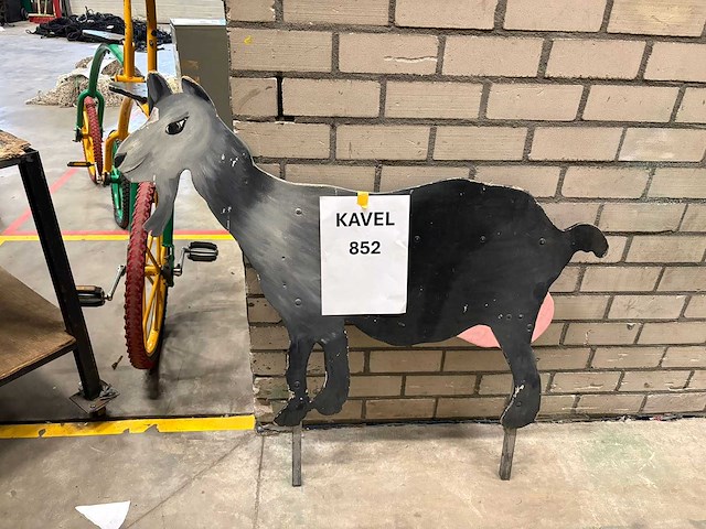 Houten geit - afbeelding 1 van  2