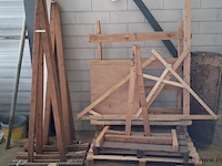 Houten glasbokken & pallets - afbeelding 1 van  4
