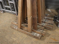Houten glasbokken - afbeelding 3 van  4