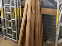 Houten glasbokken