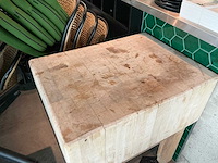 Houten hakblok - afbeelding 1 van  2