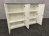 Houten halfhoge 4-deurs kast - afbeelding 7 van  13