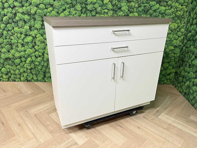 Houten halfhoge kast - afbeelding 3 van  10