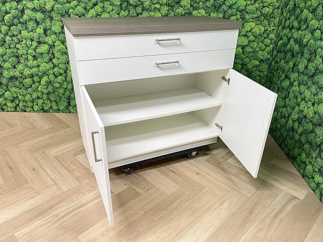 Houten halfhoge kast - afbeelding 6 van  10
