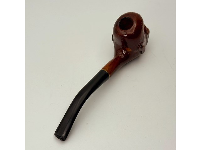 Houten handgesneden tabakspijp - afbeelding 6 van  7
