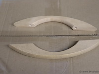 Houten handgrepen t.b.v. uitvaartkist | type kg592be - afbeelding 2 van  3