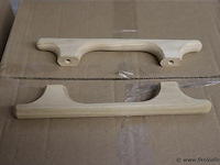 Houten handgrepen t.b.v. uitvaartkist | type r420280te - 4 dozen á 100 stuks - afbeelding 1 van  3