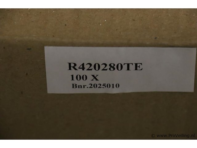 Houten handgrepen t.b.v. uitvaartkist | type r420280te - 4 dozen á 100 stuks - afbeelding 3 van  3
