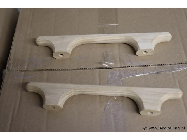 Houten handgrepen t.b.v. uitvaartkist | type r420280te - afbeelding 2 van  4