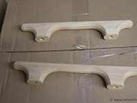 Houten handgrepen t.b.v. uitvaartkist | type r420280te - afbeelding 2 van  4
