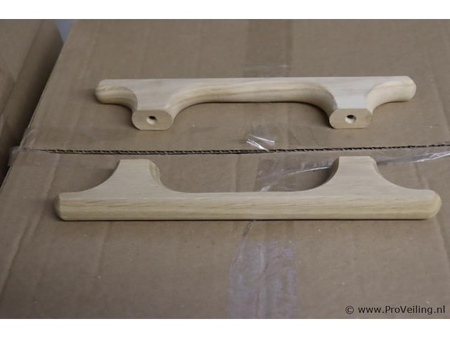 Houten handgrepen t.b.v. uitvaartkist | type r420280te - afbeelding 3 van  4