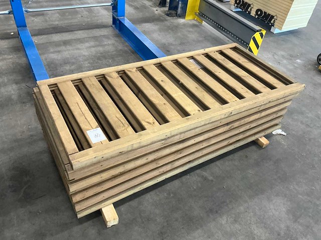 Houten hekwerk drukgeimpregneerd 180x80cm (10x) - afbeelding 3 van  3
