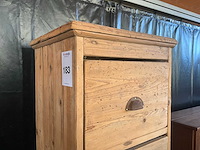 Houten hoge ladekast - afbeelding 3 van  5