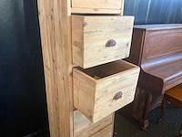 Houten hoge ladekast - afbeelding 5 van  5