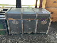 Houten hutkoffer - afbeelding 3 van  5