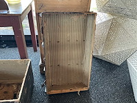 Houten hutkoffer - afbeelding 5 van  5