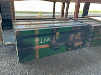 Houten hutkoffer - afbeelding 1 van  6