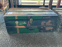 Houten hutkoffer - afbeelding 3 van  6