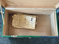Houten hutkoffer - afbeelding 4 van  6