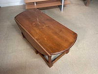Houten inklapbare salontafel - afbeelding 4 van  8