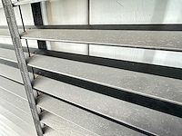 Houten jaloezie met brede ladderbanden - afbeelding 3 van  4