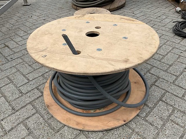 Houten kabelhaspel (3x) - afbeelding 7 van  8