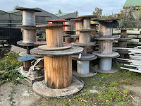 Houten kabelhaspel (40x) - afbeelding 1 van  3