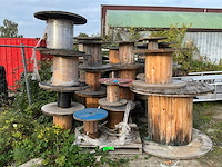 Houten kabelhaspel (40x) - afbeelding 2 van  3