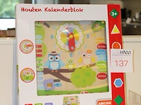 Houten kalenderblok - afbeelding 2 van  2