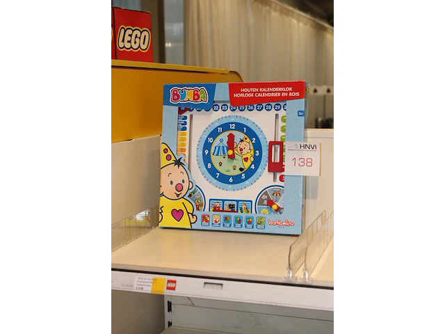 Houten kalenderklok bumba - afbeelding 2 van  2