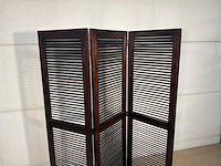 Houten kamerscherm - afbeelding 4 van  7