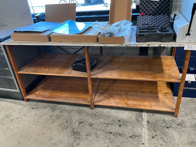 Houten kast - afbeelding 2 van  3