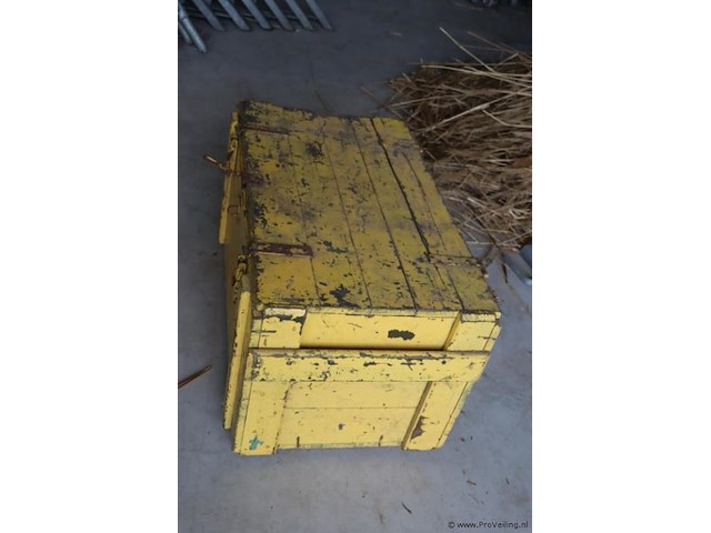 Houten kist - 78x47x45cm - afbeelding 3 van  6