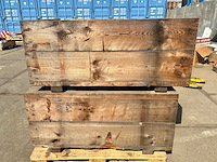 Houten kist (2x) - afbeelding 4 van  4