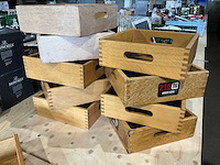 Houten kist (30x30 cm) (10x) - afbeelding 2 van  2